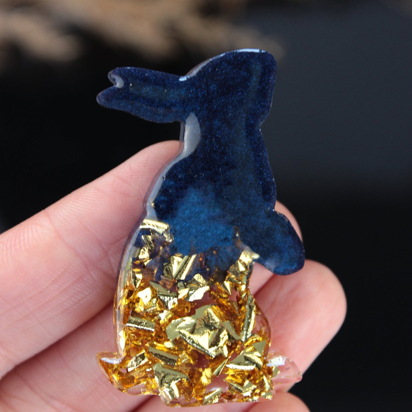 Rabbit Trio: 3-in-1 Silicone Mold for Resin Jewelry