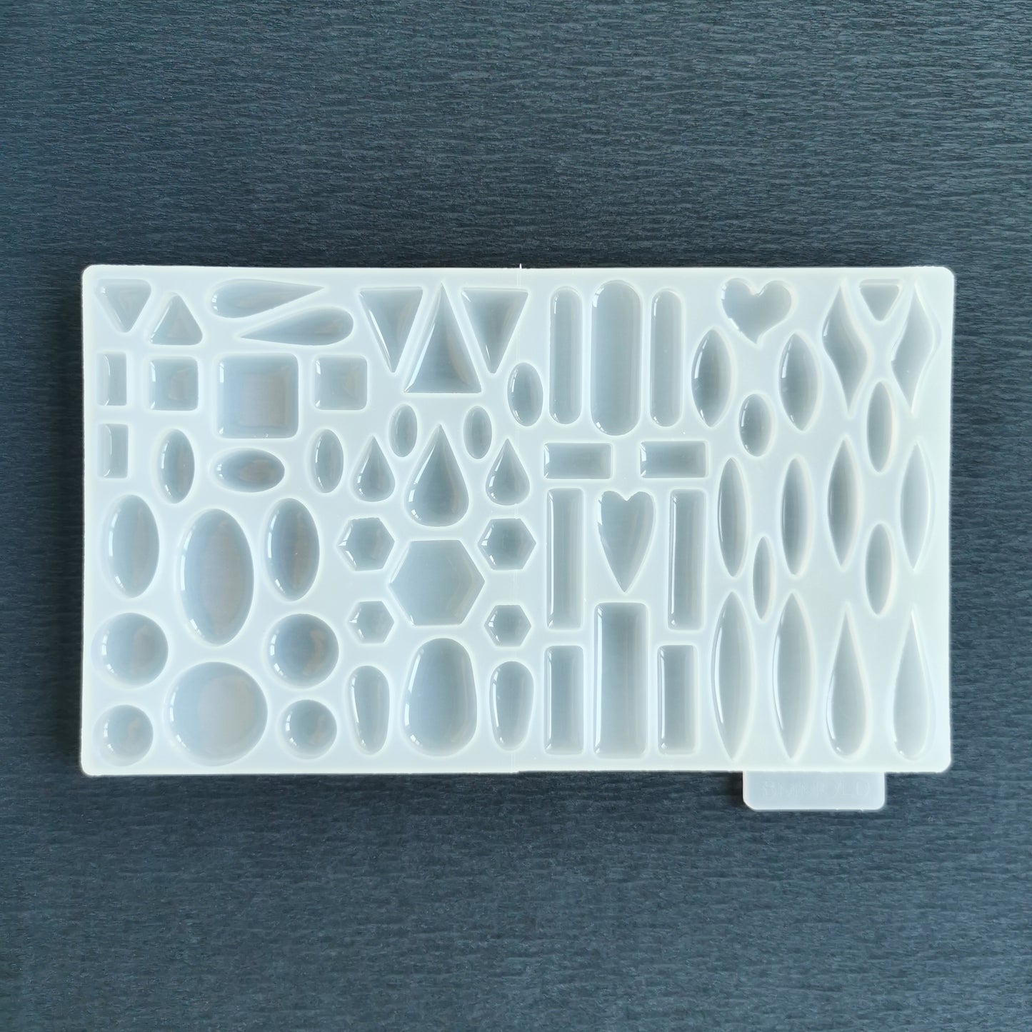 Large 66-in-1 Resin Silicone Mold For Unique Jewelry