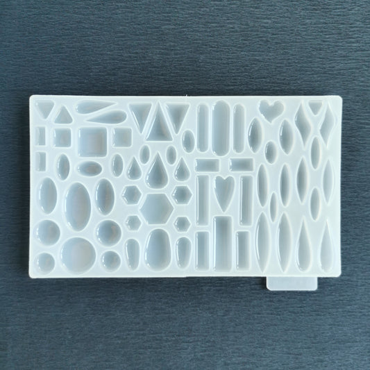 Large 66-in-1 Resin Silicone Mold For Unique Jewelry