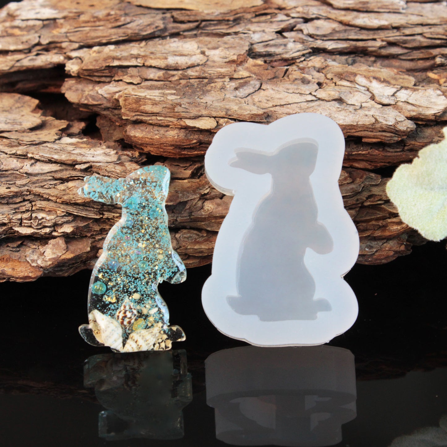 Bunny Silicone Resin Mold - Design 3