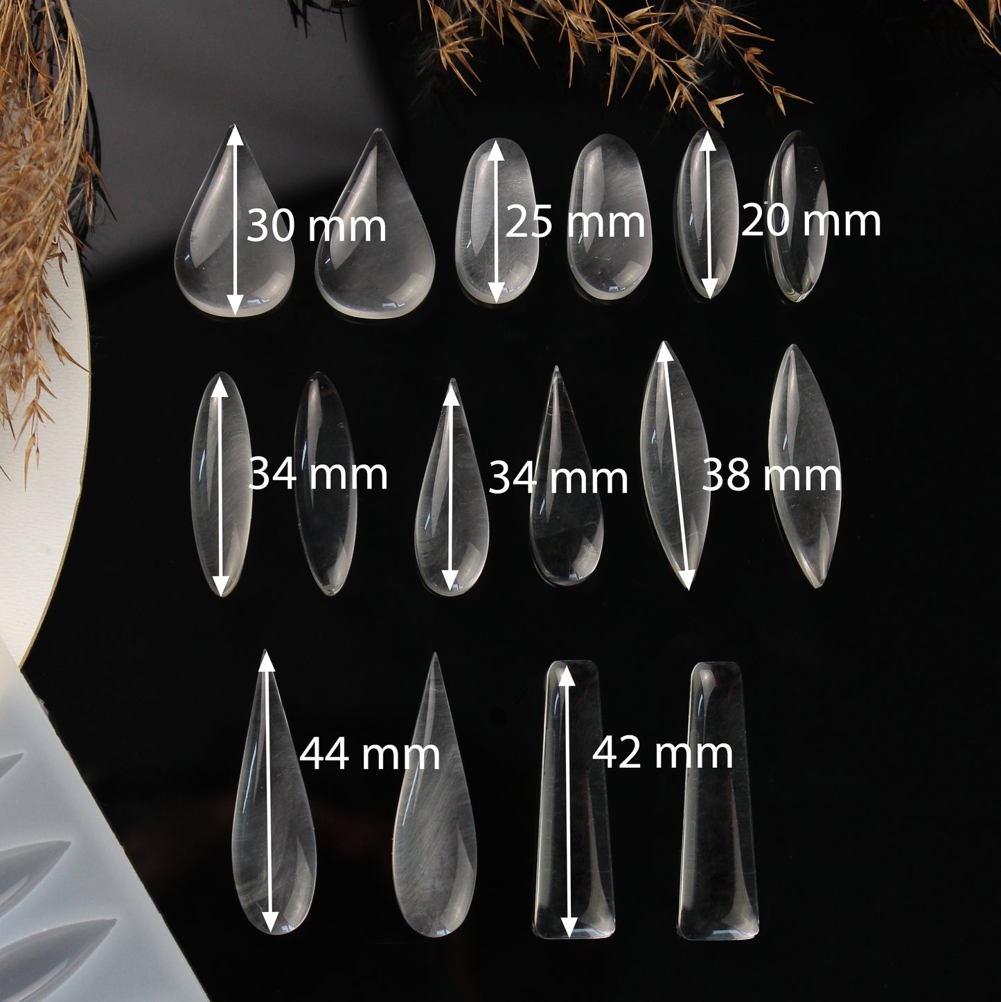 Drops Silicone Resin Mold - 16 in 1
