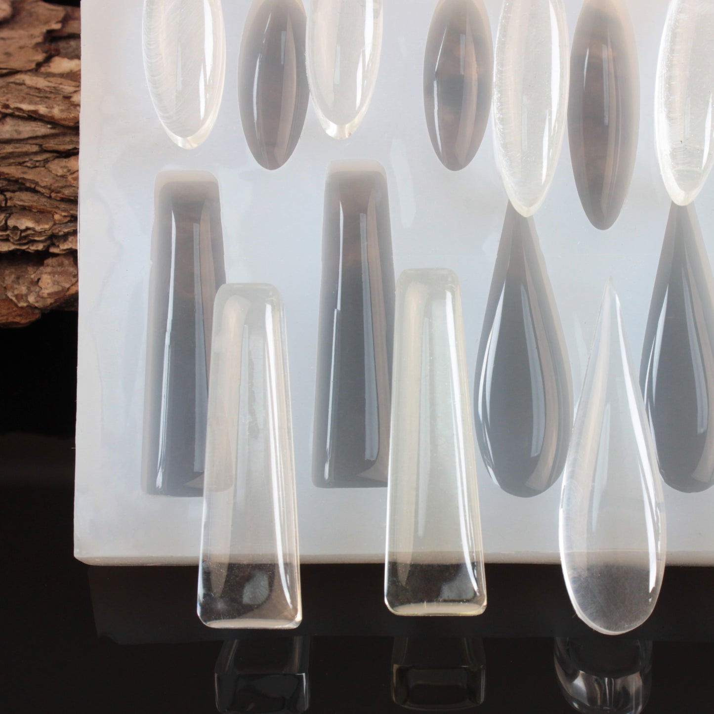 Drops Silicone Resin Mold - 16 in 1