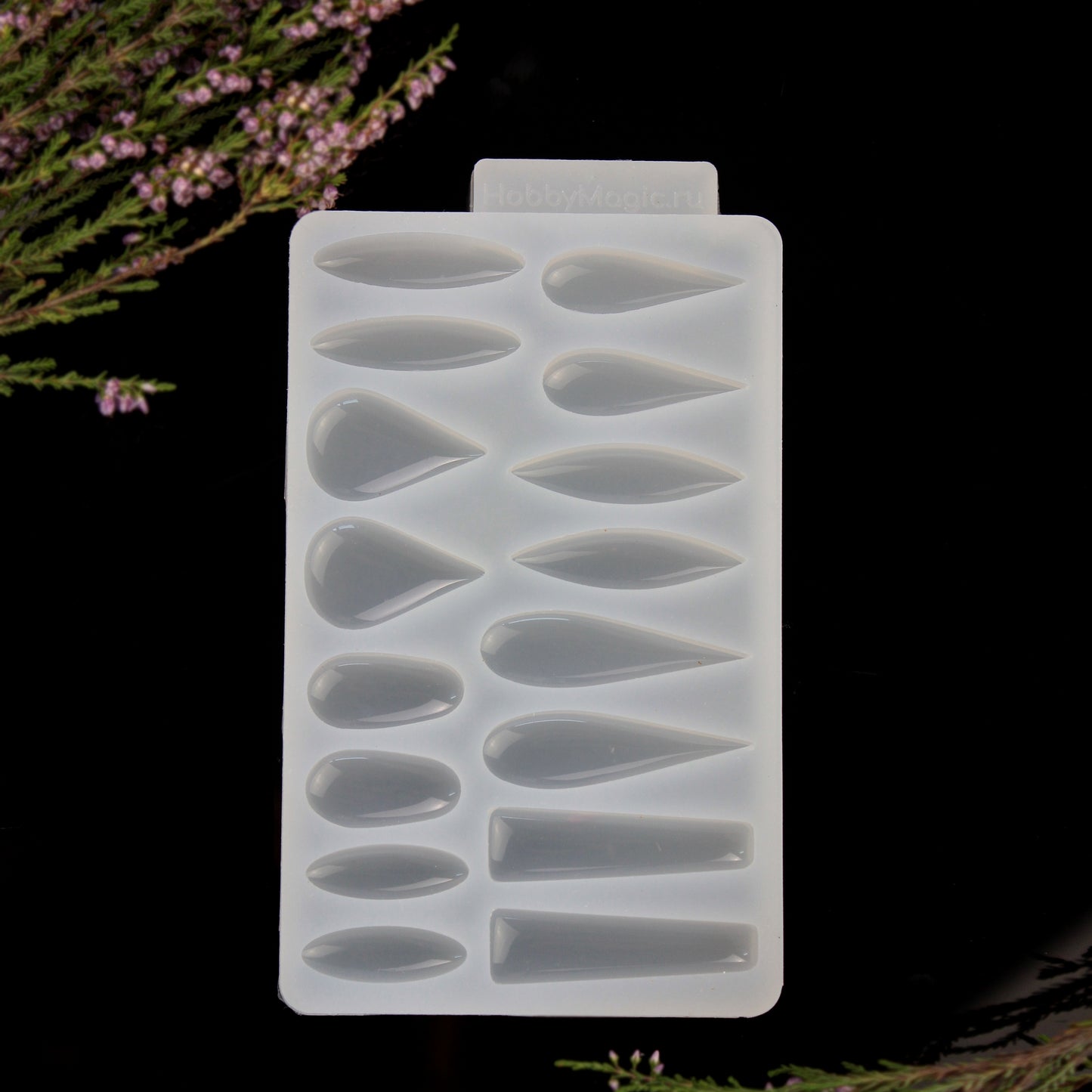 Drops Silicone Resin Mold - 16 in 1
