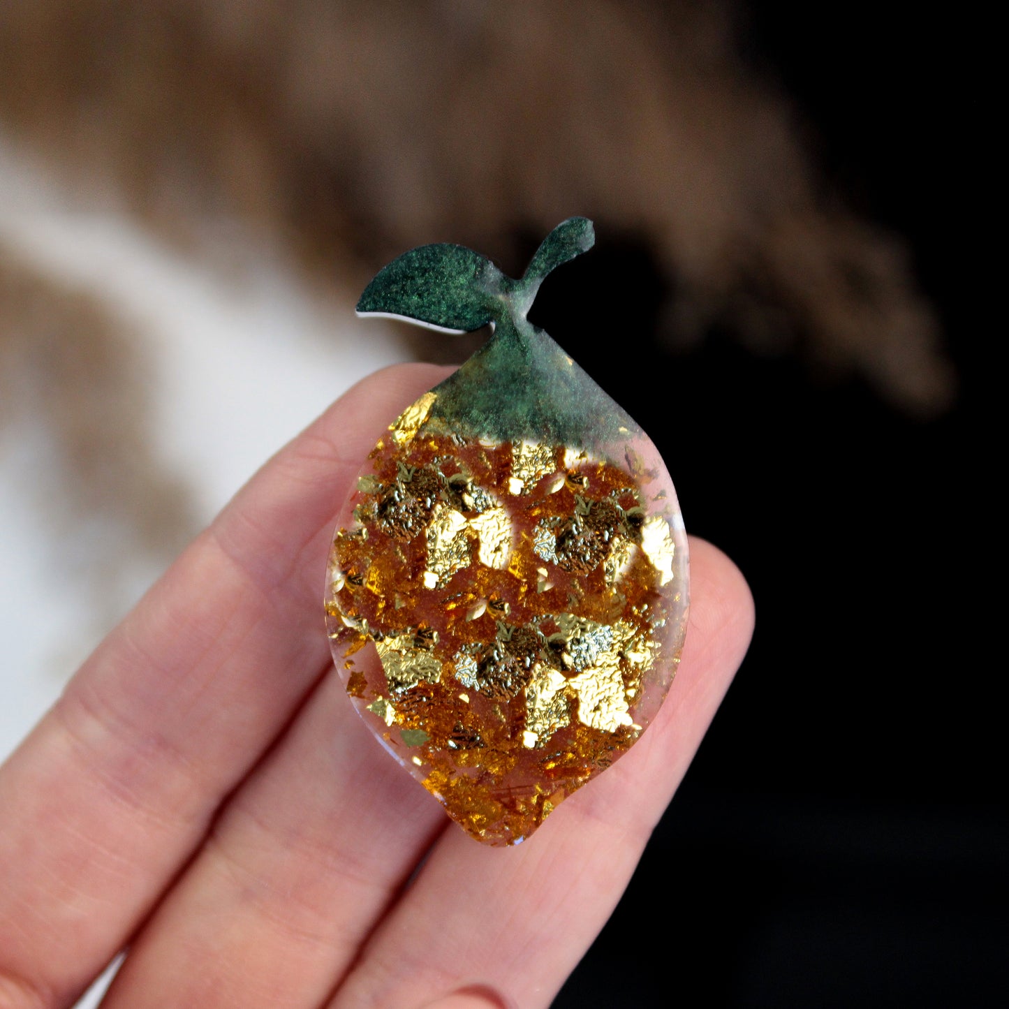 Lemon Silicone Resin Mold