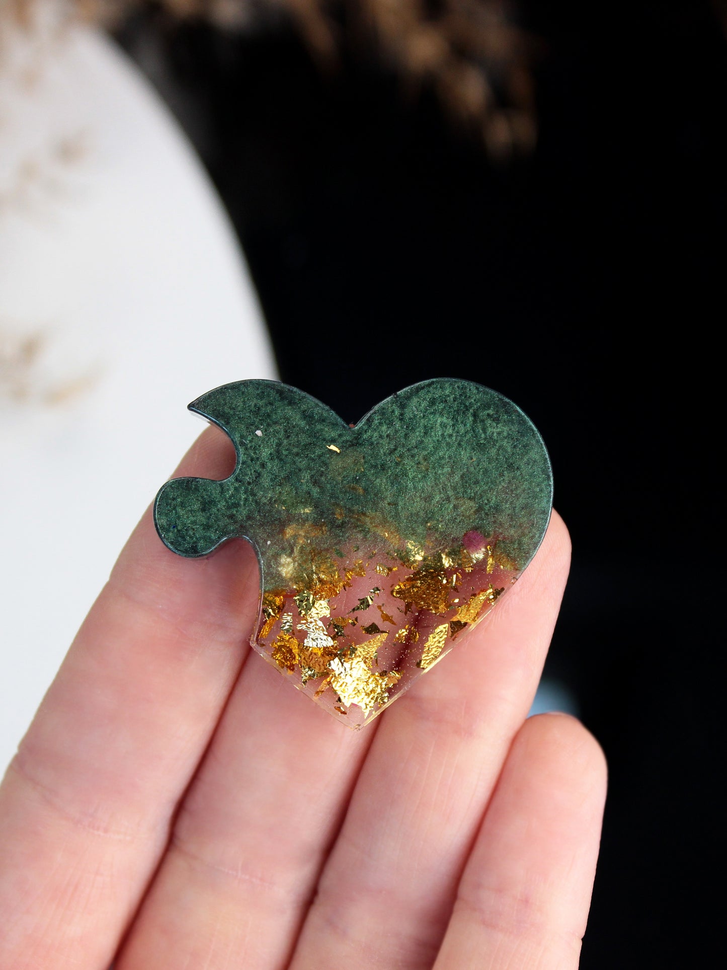 Hearts Silicone Resin Mold - 2 in 1