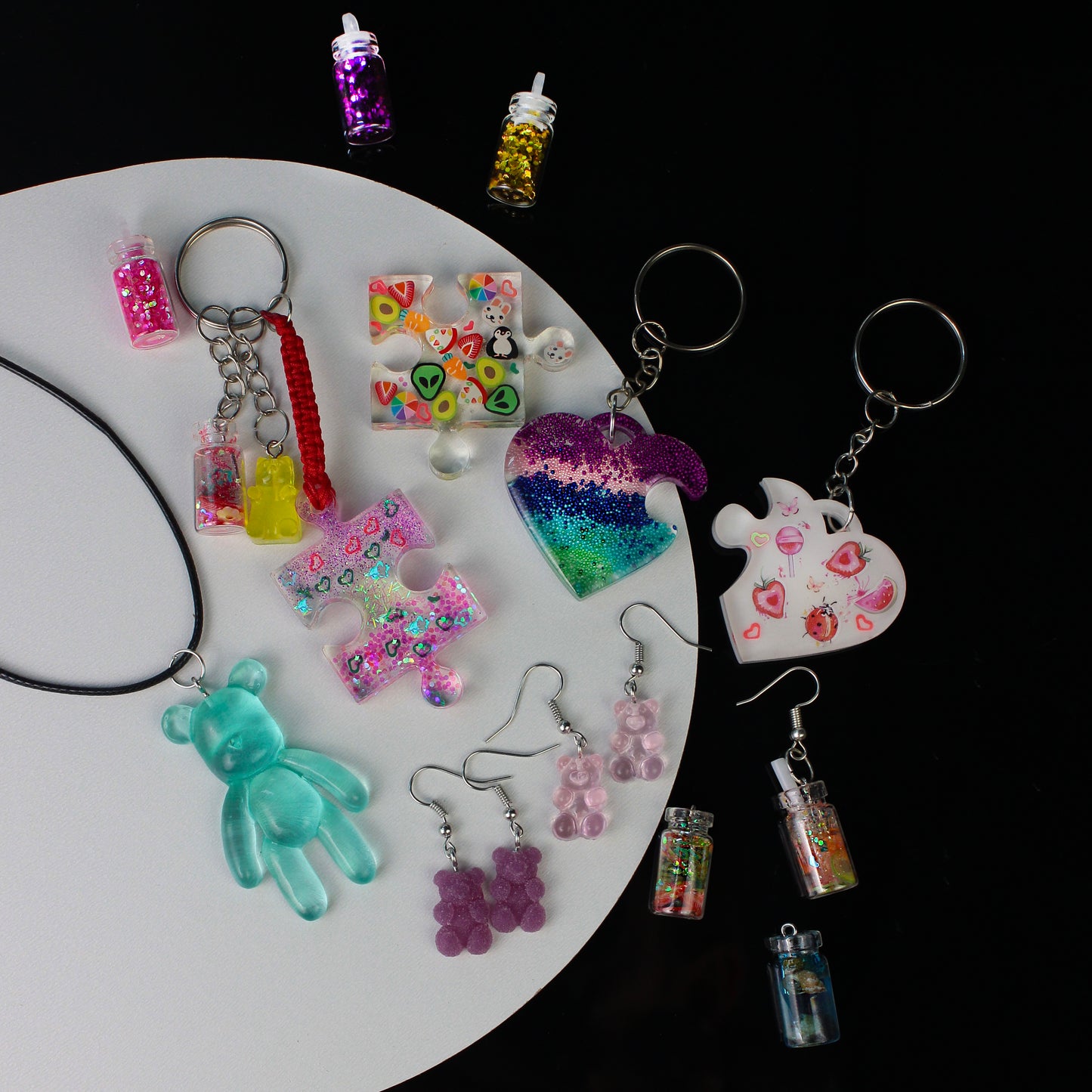 Bears Silicone Resin Mold - 12 in 1