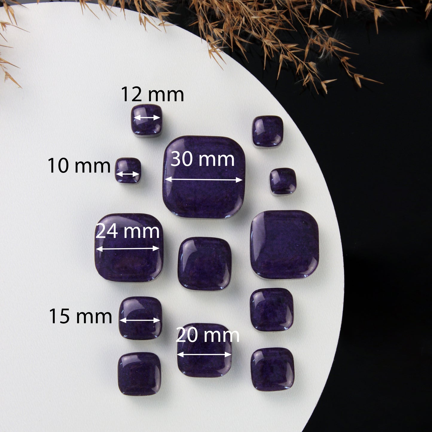 Squares Silicone Resin Mold - 13 in 1