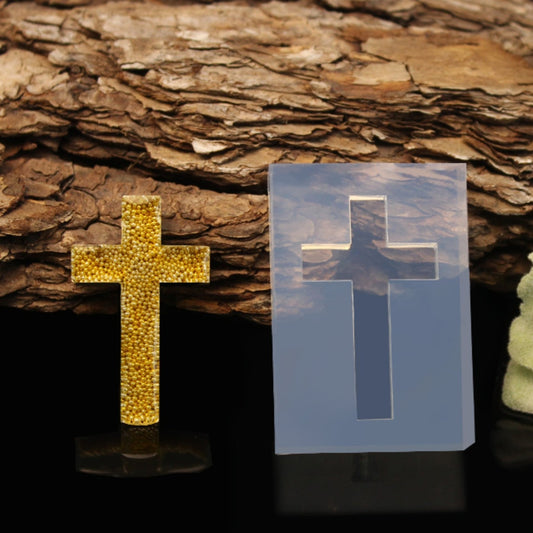 Cross Silicone Resin Mold
