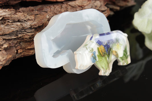 Bear Silicone Resin Mold - Design 01