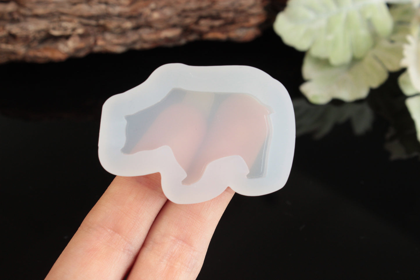 Bear Silicone Resin Mold - Design 01