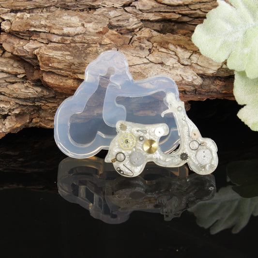 Bike Silicone Resin Mold - Design 01