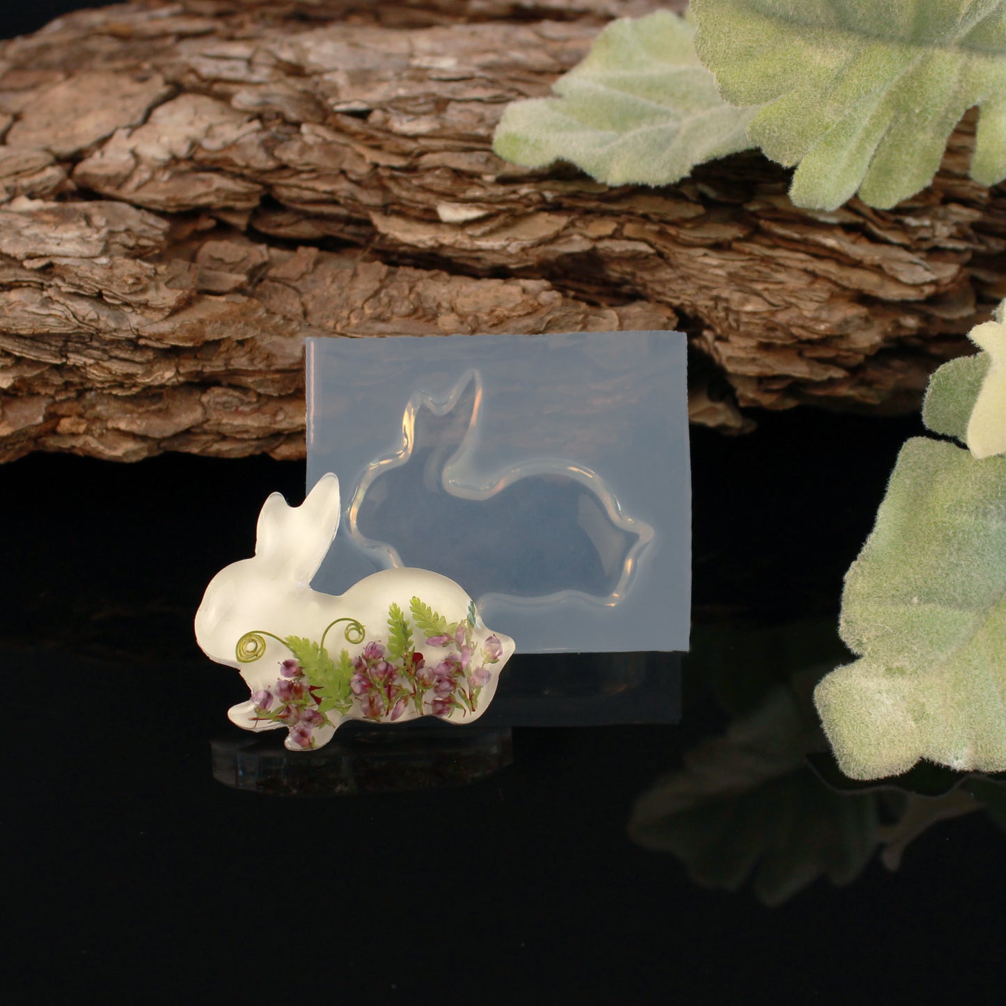 Bunny Silicone Resin Mold - Design 2