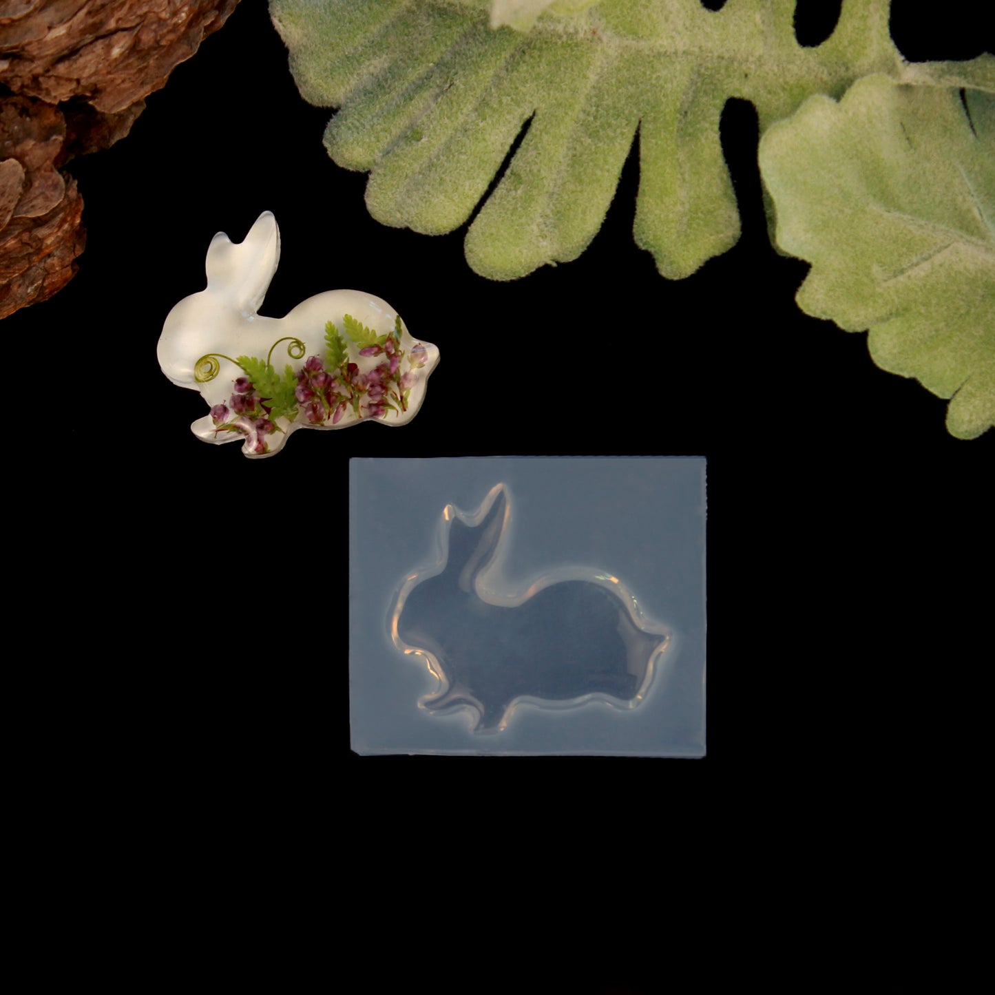 Bunny Silicone Resin Mold - Design 2