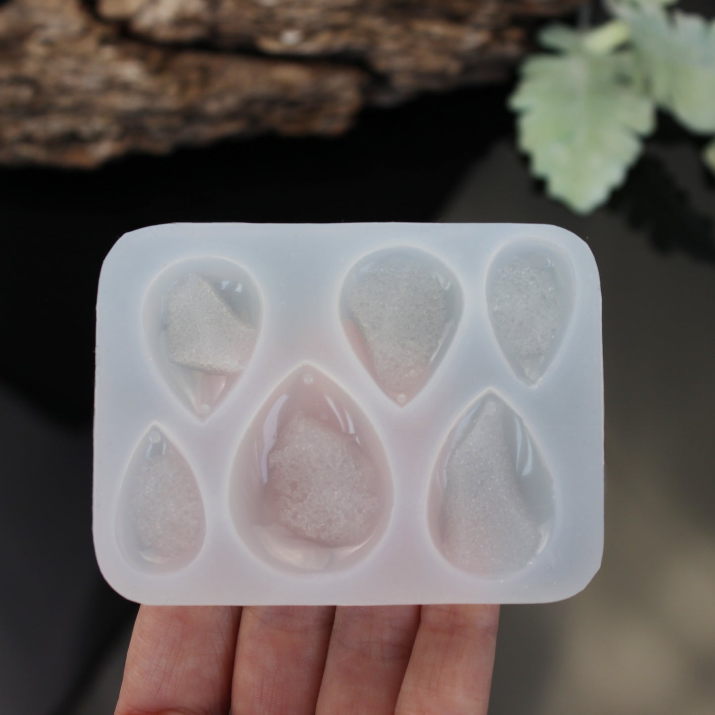 Druze Silicone Resin Mold - 6in1
