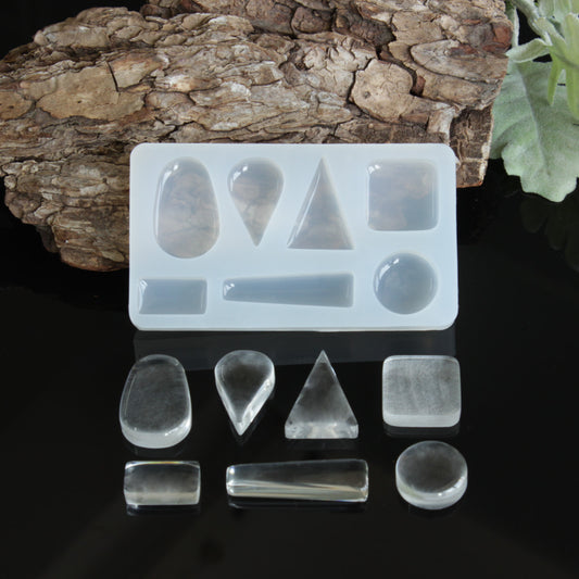 Earring Silicone Resin Mold - 7 in 1