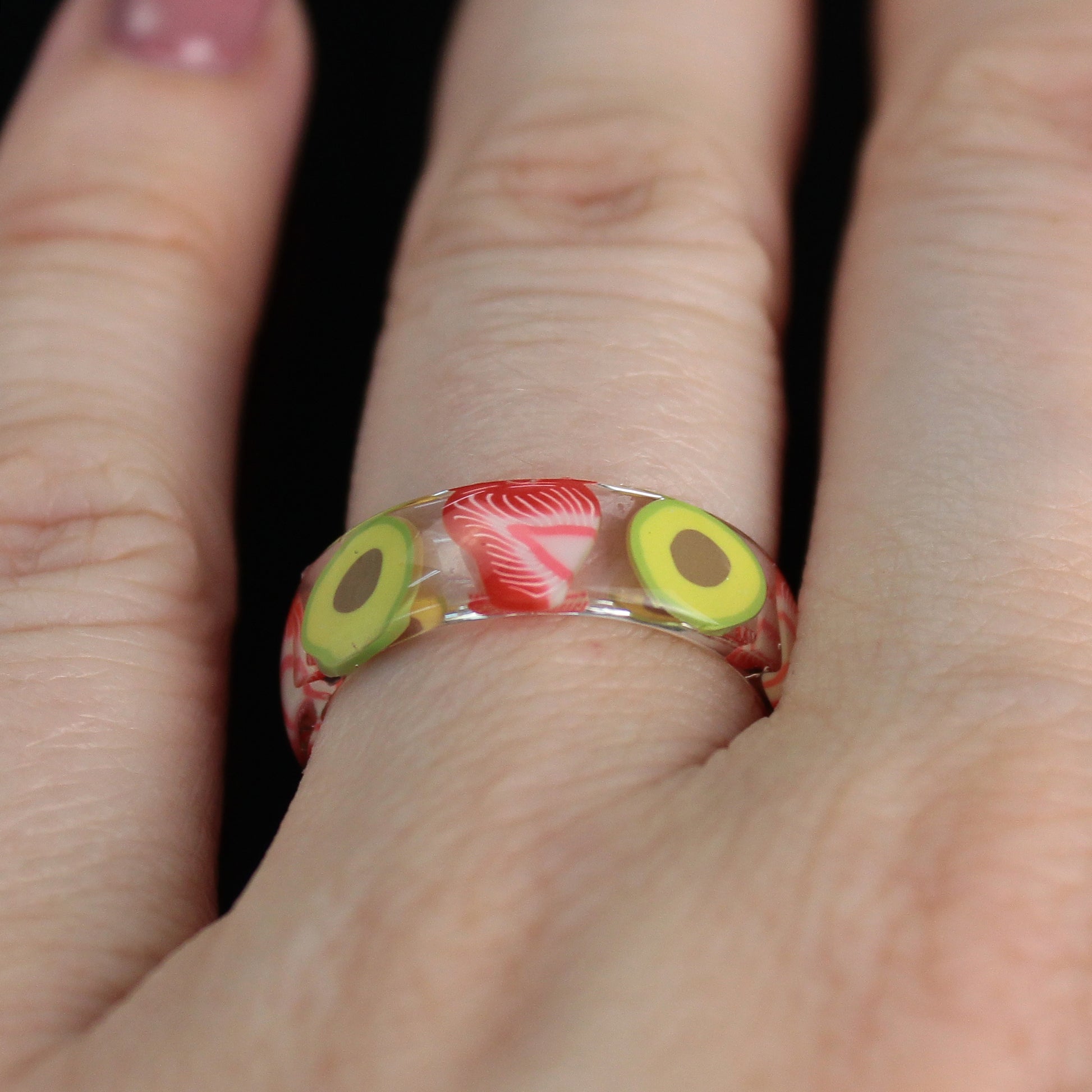 Silicone Thin Ring Mold 6-in-1 for Epoxy Resin Crafts, Jewelry