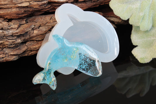 Mini Dolphin Silicone Resin Mold - 02